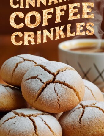 Cinnamon Coffee Crinkles