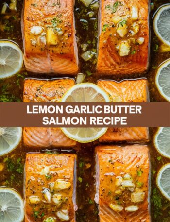 Lemon Garlic Butter Salmon Recipe