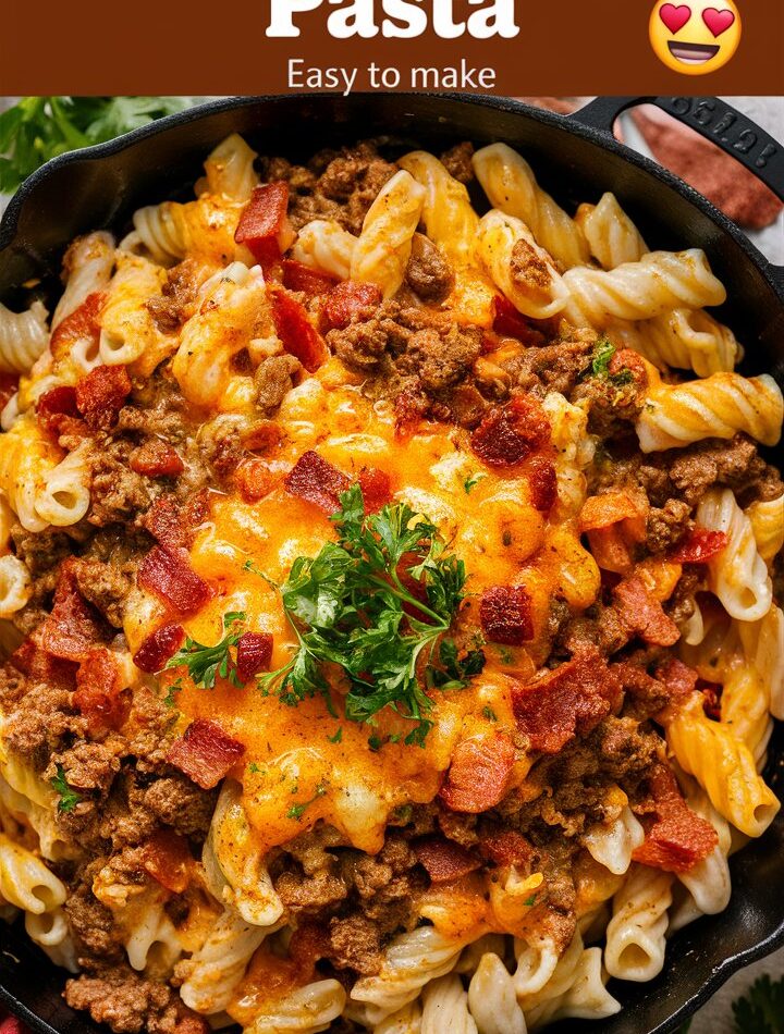 Cheeseburger Pasta