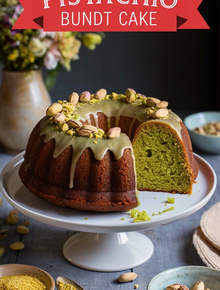 Pistachio Bundt Cake