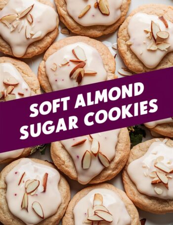 Soft Almond Sugar Cookies