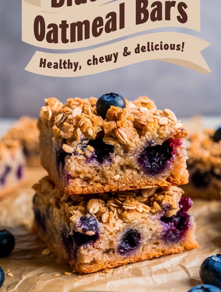 Blueberry Oatmeal Bars