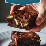 Double-Chocolate Zucchini Brownies