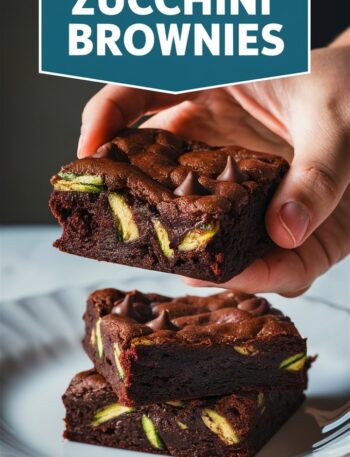 Double-Chocolate Zucchini Brownies
