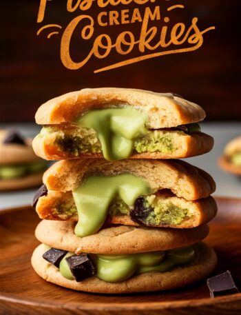 Pistachio Cream Cookies