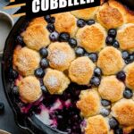 Blueberry Cream Cheese Cobbler