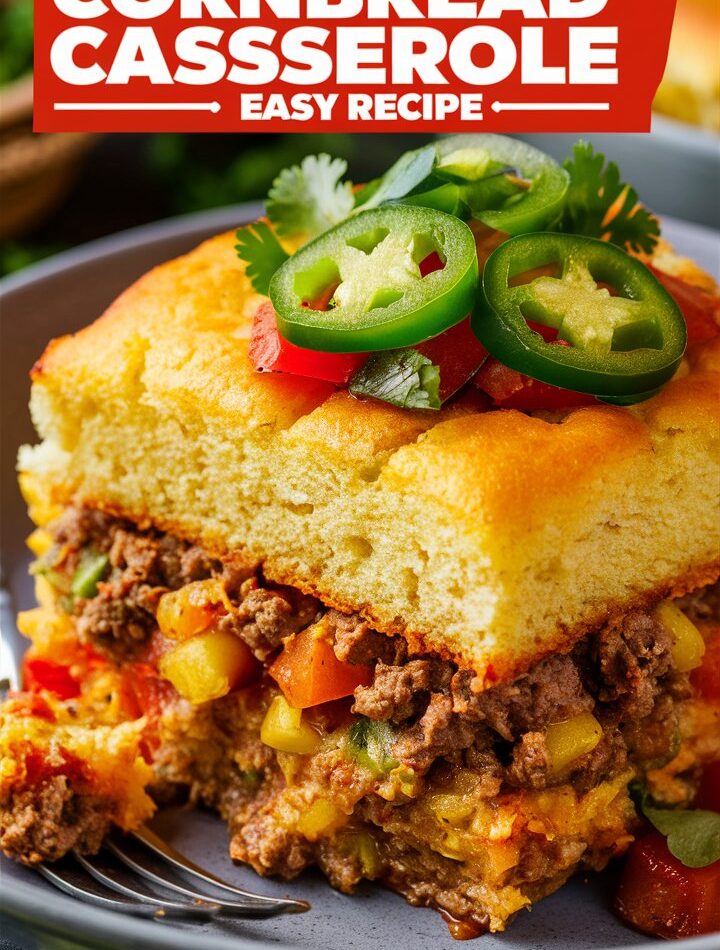 Jiffy Mexican Cornbread Casserole