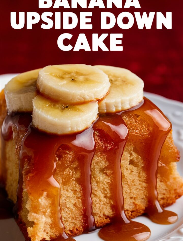Banana Upside Down Cake