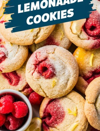 Raspberry Lemonade Cookies