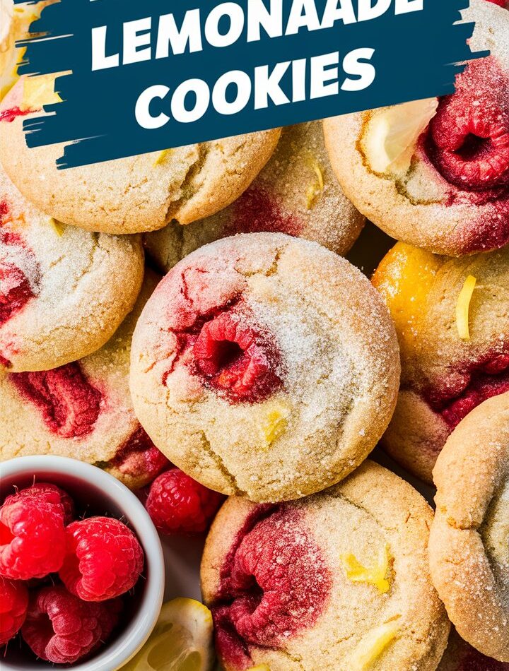 Raspberry Lemonade Cookies
