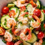 Garlic Parmesan Shrimp & Veggies