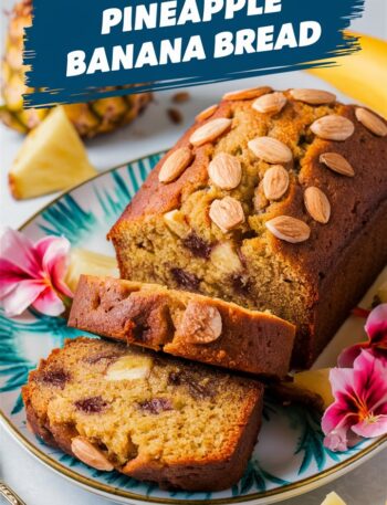 Coconut Pineapple Banana Bread