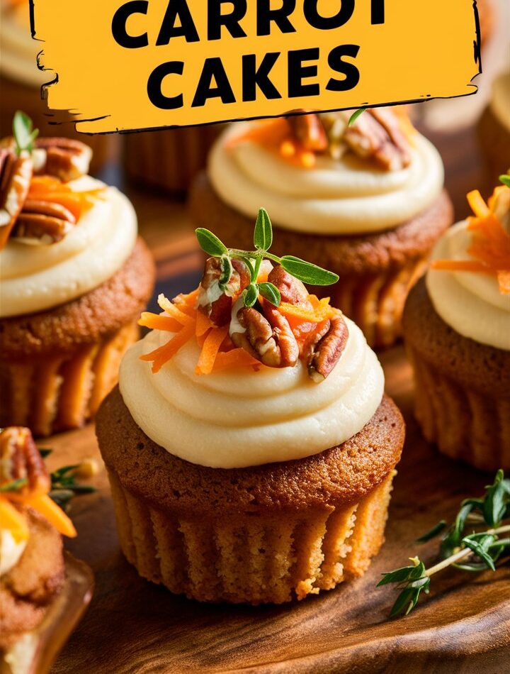 Mini Carrot Cakes