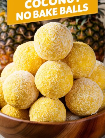 Pineapple Coconut No Bake Balls