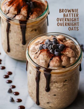 Brownie Batter Overnight Oats