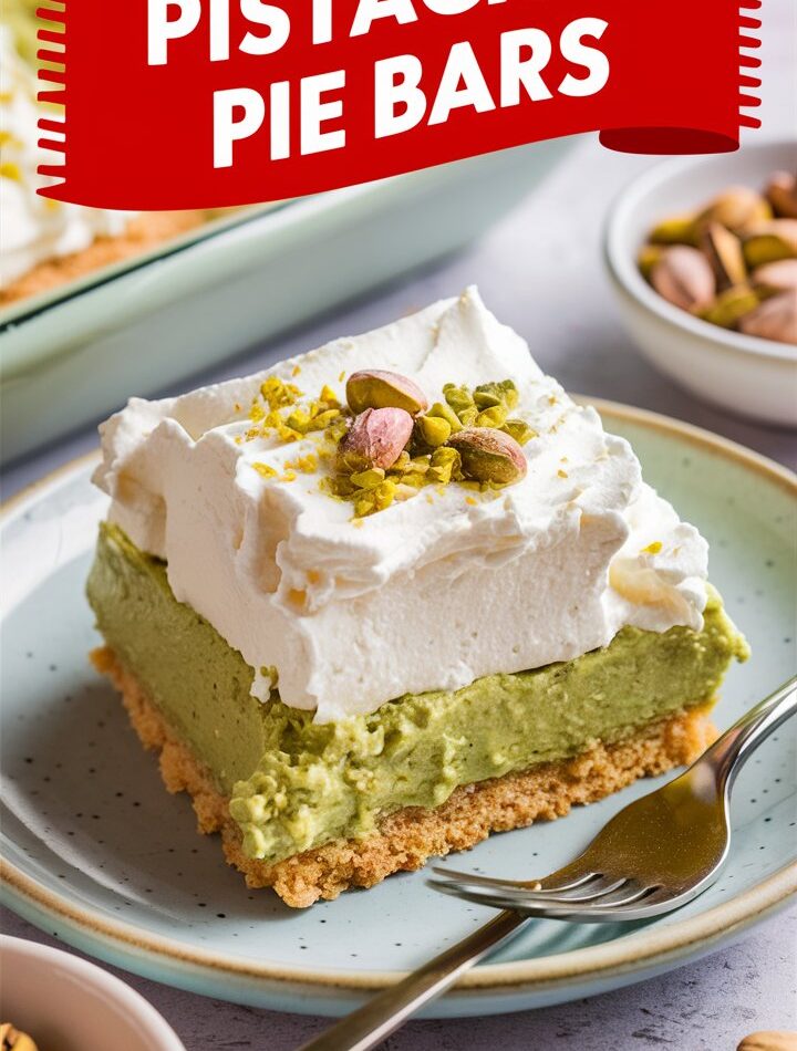 Pistachio Pie Bars