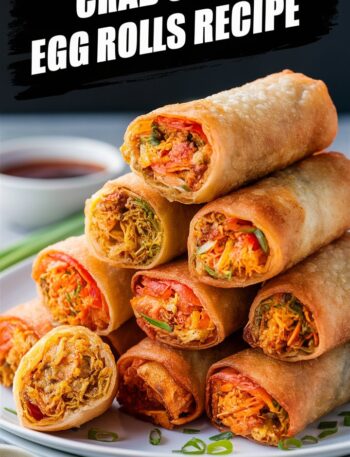 Crab Cake Egg Rolls Recipe