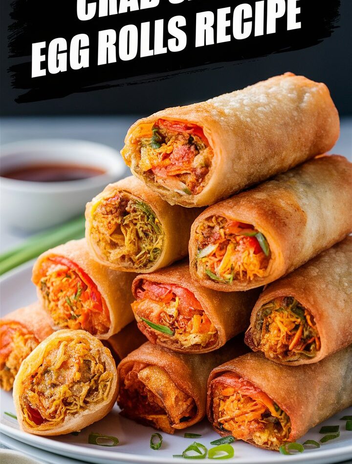 Crab Cake Egg Rolls Recipe