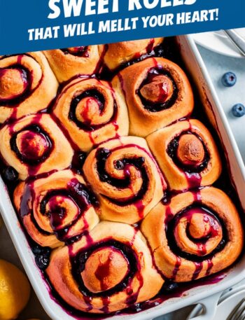 Lemon Blueberry Sweet Rolls Recipe