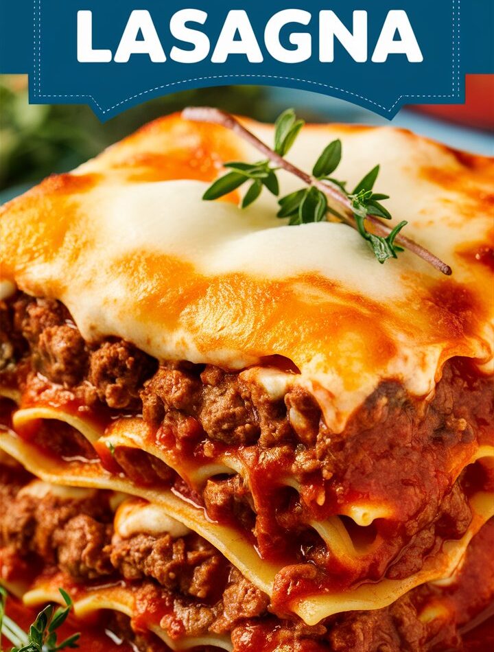 Classic Homemade Lasagna