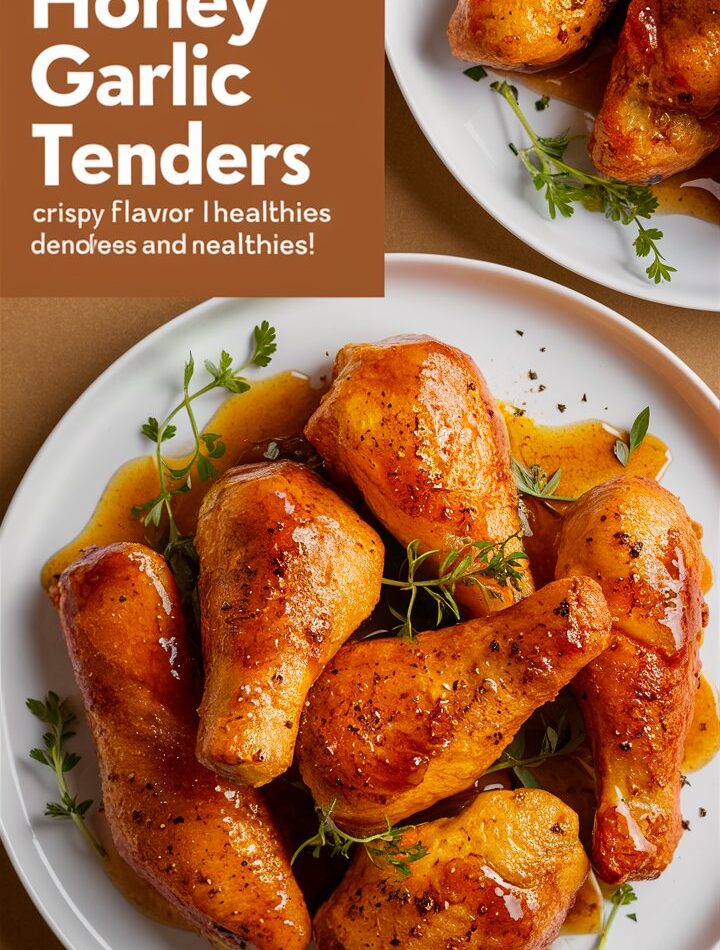 Air Fryer Honey Butter Garlic Chicken Tenders
