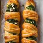 Spinach and Feta Puff Pastry Twists