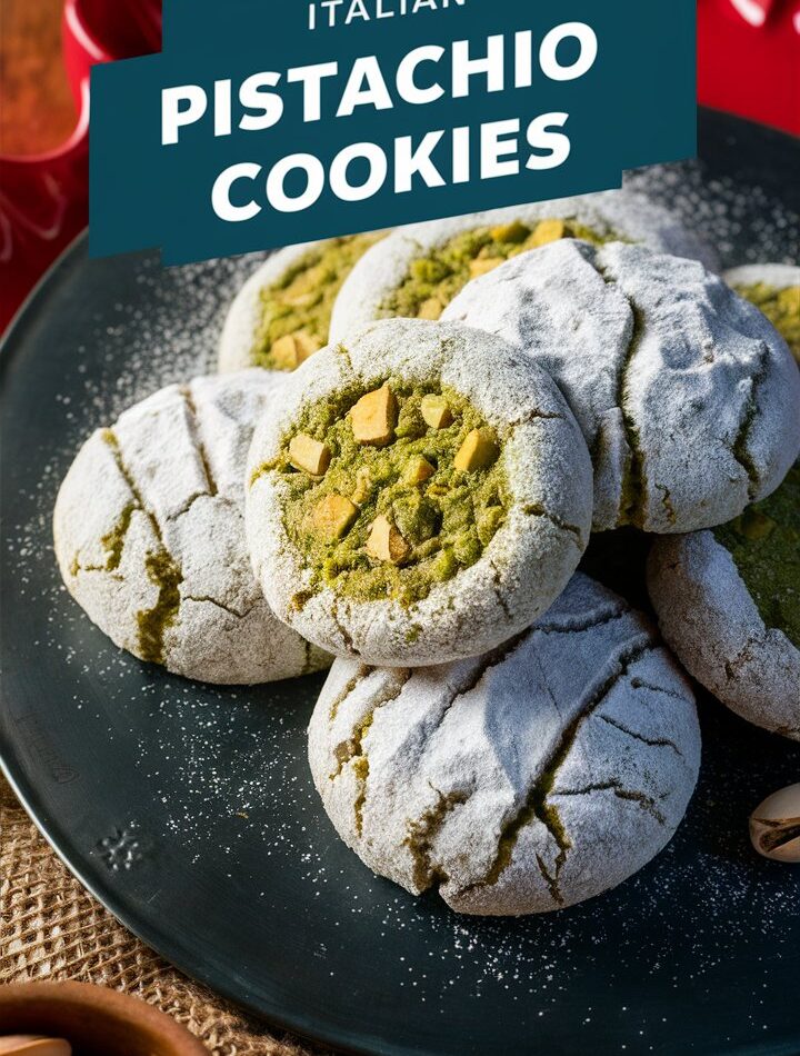 Italian Pistachio Cookies