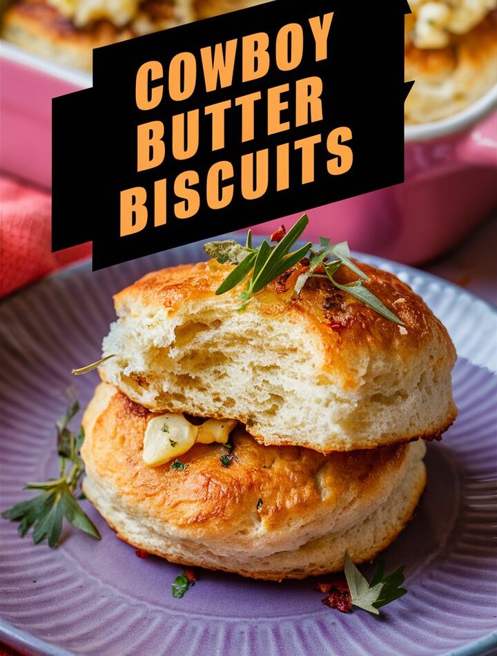 Cowboy Butter Swim Biscuits