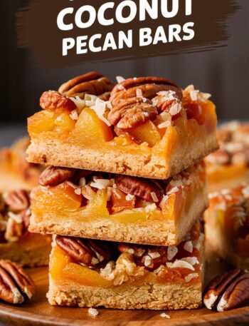 Apricot Coconut Pecan Bars