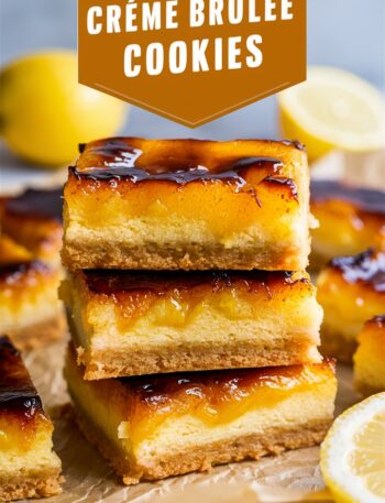 Lemon Crème Brûlée Cookies