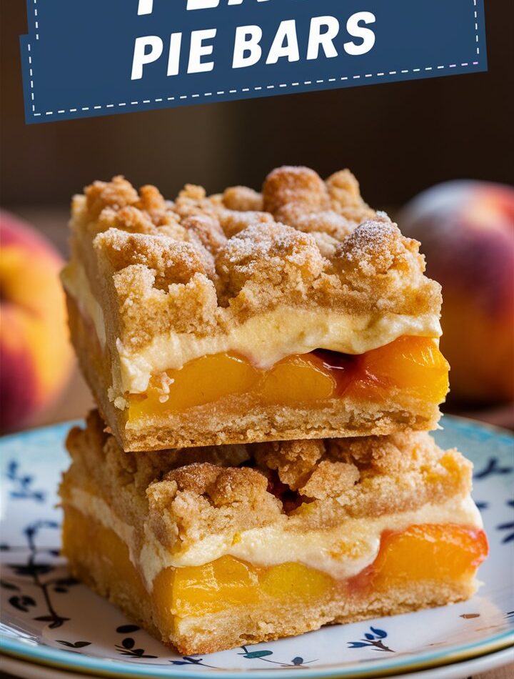 Peach Pie Bars