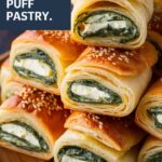 Savory Spinach and Feta Stuffed Puff Pastry
