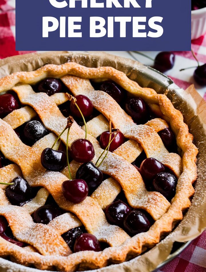 Cherry Pie Bites