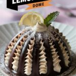 Chocolate Lemon Mousse Dome