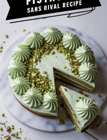 Pistachio Sans Rival Recipe