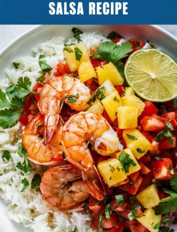 Shrimp & Rice Bowl with Pineapple Salsa Recipe
