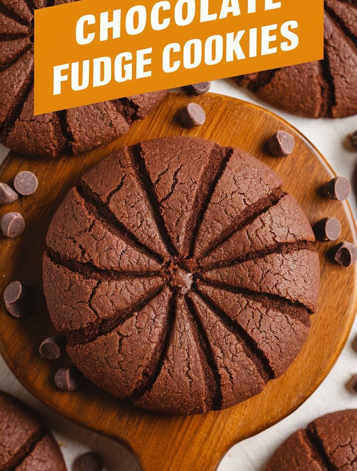 Chocolate Fudge Cookies