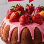Strawberry Cheesecake Bundt Cake