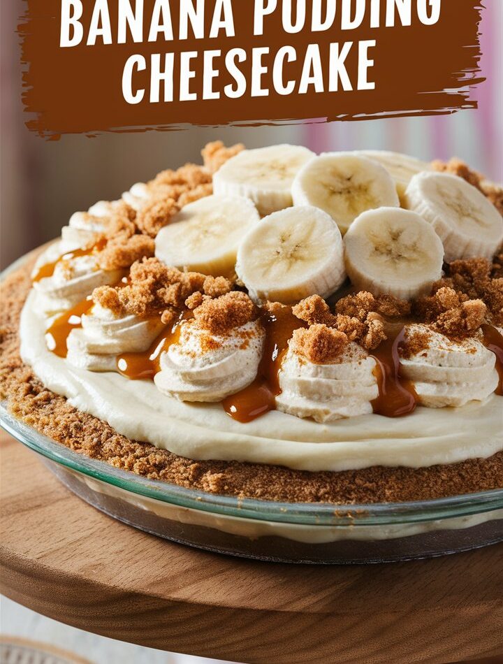 Heavenly Banana Pudding Cheesecake