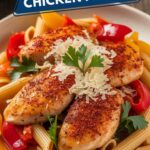 Spicy Cajun Honey Butter Chicken Pasta Recipe If you’re looking for a meal that’s bold, flavorful, and ready in just 30 minutes, this Spicy Cajun Honey Butter Chicken Pasta deserves a spot on your dinner table. With the perfect balance of smoky Cajun spices, rich cream, golden honey, and tender chicken tossed with al dente pasta, this dish is both comforting and exciting. Whether you’re cooking for family, meal-prepping, or entertaining guests, this recipe is guaranteed to impress without keeping you stuck in the kitchen all night. In this complete guide, you’ll learn how to make this dish step by step, discover tips to customize it for different diets, and get pro advice on storage, serving, and pairing. By the end, you’ll feel confident enough to whip up this restaurant-quality pasta whenever a craving hits. Why You’ll Love This Cajun Honey Butter Chicken Pasta There are countless pasta recipes out there, but this one stands out for a few key reasons: Sweet and Spicy Harmony – The Cajun spice mix provides smoky heat, while honey adds a subtle sweetness that balances everything beautifully. One-Pan Convenience – Fewer dishes, less mess, and a quick cleanup. Versatile & Customizable – Swap proteins, adjust the spice level, or add veggies without ruining the flavor. Weeknight-Friendly – Ready in under 30 minutes from start to finish. Crowd-Pleasing – Creamy, comforting, and flavorful enough to satisfy even picky eaters. Ingredients You’ll Need This recipe uses simple, pantry-friendly ingredients. For the best results, use fresh herbs and quality spices. For the Chicken and Pasta 2 boneless, skinless chicken breasts (cut into bite-sized cubes) 2 tablespoons Cajun seasoning (store-bought or homemade blend) Salt and black pepper, to taste 1 tablespoon olive oil For the Sauce ¼ cup unsalted butter 2 cloves garlic, minced 2 tablespoons honey ½ cup heavy cream (or coconut cream for dairy-free) ½ cup chicken broth (to thin sauce if needed) For the Pasta Base 8 ounces fettuccine (or linguine, penne, or spaghetti) ½ cup reserved pasta water (for adjusting sauce consistency) Garnishes (Optional but Recommended) Fresh parsley or green onions, chopped Grated Parmesan cheese Red pepper flakes for extra heat Step-by-Step Instructions Follow these easy directions to create a flavorful dish that tastes like it came straight out of a restaurant kitchen. Step 1: Cook the Pasta Bring a large pot of salted water to a boil. Add pasta and cook until just al dente (firm to the bite). Reserve ½ cup of the pasta water, then drain the rest and set pasta aside. Step 2: Season and Cook the Chicken Toss cubed chicken with Cajun seasoning, salt, and pepper until fully coated. Heat olive oil in a large skillet over medium-high heat. Add chicken and sear until golden brown and cooked through (6–8 minutes). Remove and set aside. Step 3: Build the Honey Butter Sauce In the same skillet, melt butter over medium heat. Add garlic and sauté until fragrant (about 30 seconds). Stir in honey and let it bubble gently for 1 minute. Slowly whisk in heavy cream and simmer until the sauce thickens slightly (2–3 minutes). Step 4: Combine Pasta and Chicken Return the cooked chicken to the skillet. Add drained pasta and toss everything together. If the sauce is too thick, add splashes of reserved pasta water until desired consistency is reached. Step 5: Garnish and Serve Sprinkle with chopped parsley or green onions. Add grated Parmesan for richness. Serve hot and enjoy immediately. Variations and Substitutions This pasta is flexible, making it easy to adapt for different tastes and diets. Protein Swap – Use shrimp, sausage, salmon, or tofu instead of chicken. Vegetarian Option – Skip the meat and bulk up with mushrooms, zucchini, spinach, or bell peppers. Dairy-Free – Replace butter with plant-based butter and heavy cream with coconut cream. Gluten-Free – Use gluten-free pasta and double-check seasonings for hidden gluten. Low-Carb Option – Serve the sauce and chicken over zucchini noodles or spaghetti squash. Extra Creamy – Stir in a handful of shredded mozzarella or Parmesan just before serving. Pro Cooking Tips Don’t Overcook the Pasta – It will continue to cook slightly when tossed in the sauce. Balance the Heat – Start with less Cajun seasoning if you’re spice-sensitive, and add more gradually. Keep the Chicken Juicy – Avoid overcooking; remove it as soon as it turns golden and is no longer pink. Layer Flavors – Toast Cajun seasoning for 30 seconds in oil before adding chicken for deeper flavor. Reheating Trick – Add a splash of broth or milk when reheating leftovers to keep the sauce creamy. What to Serve with Cajun Honey Butter Chicken Pasta Pair this dish with light sides to balance out its richness: Garlic Bread – Perfect for soaking up extra sauce. Fresh Green Salad – A crisp Caesar or garden salad adds freshness. Grilled Vegetables – Asparagus, zucchini, or bell peppers pair well with the smoky Cajun flavor. Wine Pairing – A chilled Chardonnay or Pinot Grigio works beautifully. Non-Alcoholic Option – Sparkling lemonade or sweet iced tea complements the dish. Storage and Reheating Refrigerator – Store in an airtight container for up to 3 days. Reheating – Warm in a skillet over low heat with a splash of broth or cream. Freezing – Not recommended, as cream sauces may separate when thawed. Nutritional Breakdown (Approx. per serving, 4 servings) Calories: 520 Protein: 30g Carbohydrates: 48g Fat: 22g Saturated Fat: 10g Fiber: 3g Sugar: 7g Sodium: 780mg (Values may vary depending on exact ingredients and substitutions used.) Frequently Asked Questions Q: Is this dish very spicy? A: It’s moderately spicy, but you can reduce or increase Cajun seasoning and red pepper flakes to match your taste. Q: Can I prepare this ahead of time? A: Yes, you can cook the chicken and sauce earlier, then combine with freshly boiled pasta before serving. Q: What pasta shape works best? A: Fettuccine, linguine, or penne are ideal because they hold creamy sauce well. Q: Can I make this recipe healthier? A: Absolutely. Swap heavy cream for Greek yogurt or light cream, and use whole wheat pasta. Q: Can I add cheese? A: Yes, Parmesan or mozzarella adds an extra creamy and salty finish. Final Thoughts Spicy Cajun Honey Butter Chicken Pasta