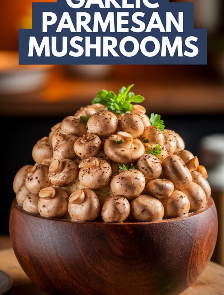 Garlic Parmesan Mushrooms