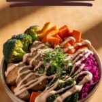 Roasted Veggie Tahini Bowls