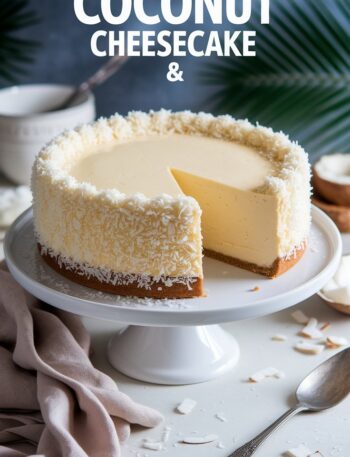 Ultimate Coconut Cheesecake