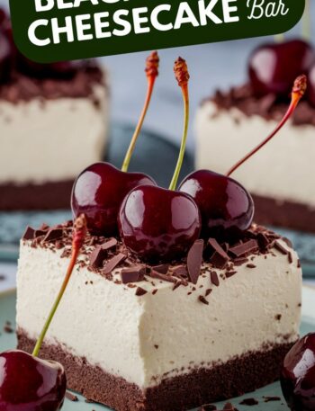 Black Forest Cheesecake Bars