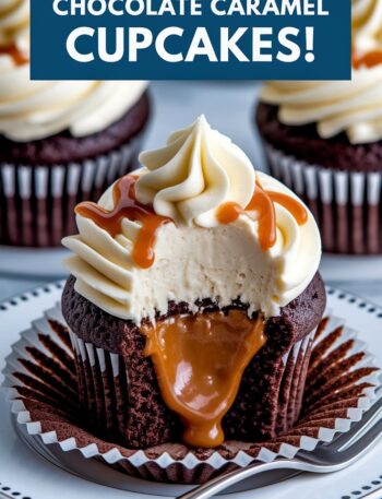 Chocolate Caramel Cupcakes