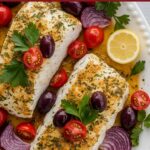 Healthy Mediterranean Baked Cod