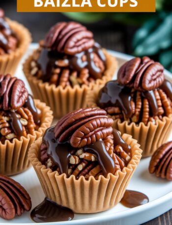 Pecan Caramel Baklava Cups