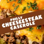 Philly Cheesesteak Casserole