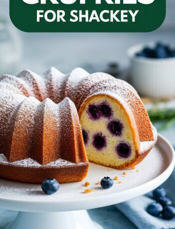 Blueberry Breakfast Bundt Cake