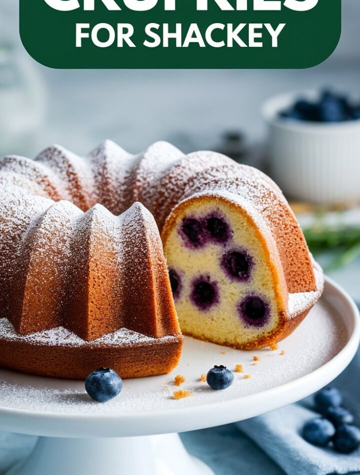 Blueberry Breakfast Bundt Cake